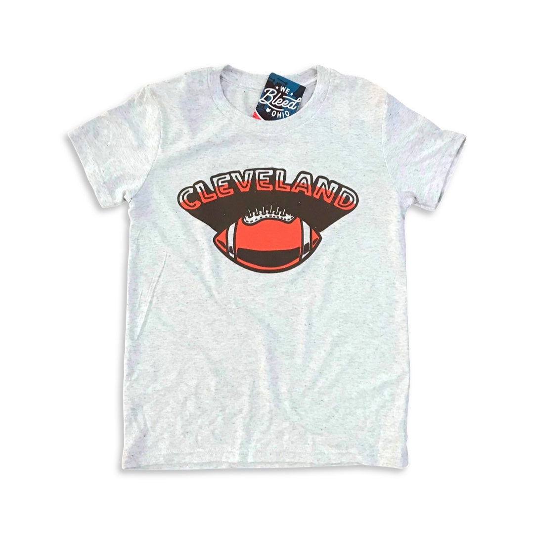 Kids - Cleveland Football  - Youth Tshirt, T-shirts, WeBleedOhio, WeBleedOhio