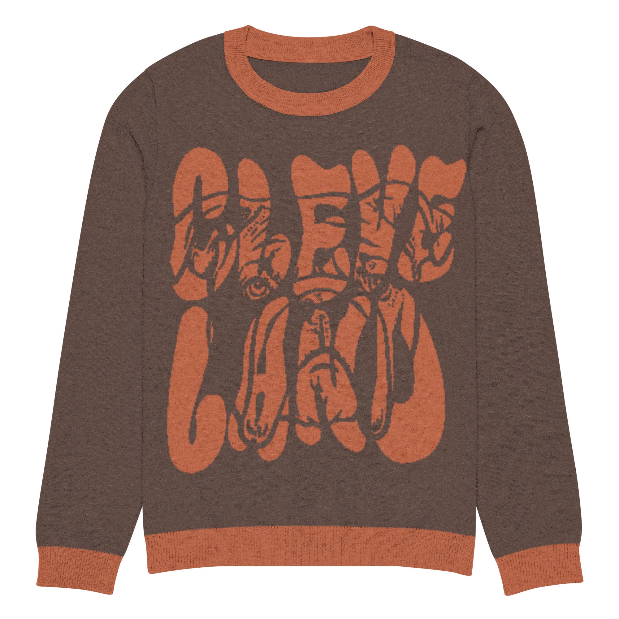 Cleveland Dawg - Knitted Sweater, Sweater, WeBleedOhio, WeBleedOhio