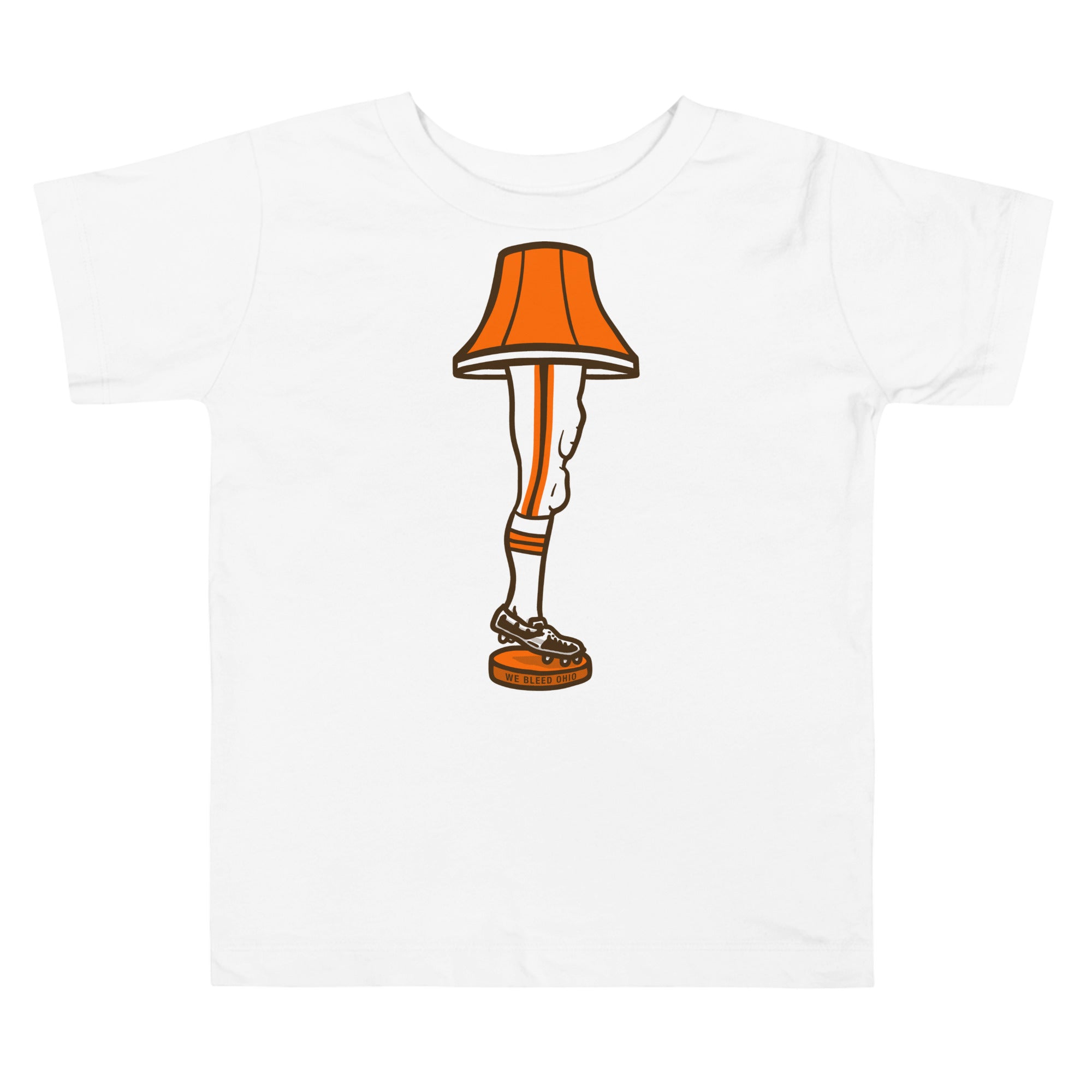 Football Leg Lamp – Toddler Tee, , WeBleedOhio, WeBleedOhio