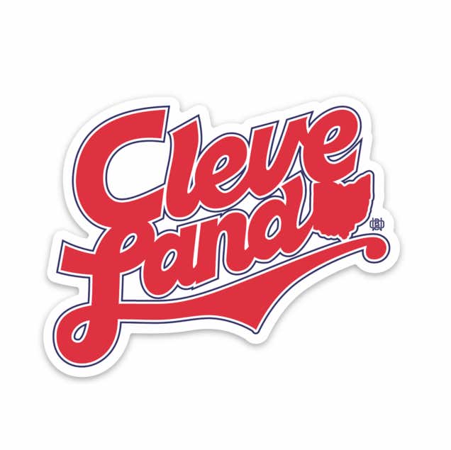 Sticker - Cleveland Bases Loaded, Stickers, WeBleedOhio, WeBleedOhio