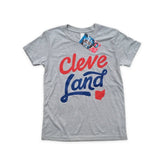 Kids - CleveLand Script - Youth Triblend T-shirt, Shirts & Tops, WeBleedOhio, WeBleedOhio