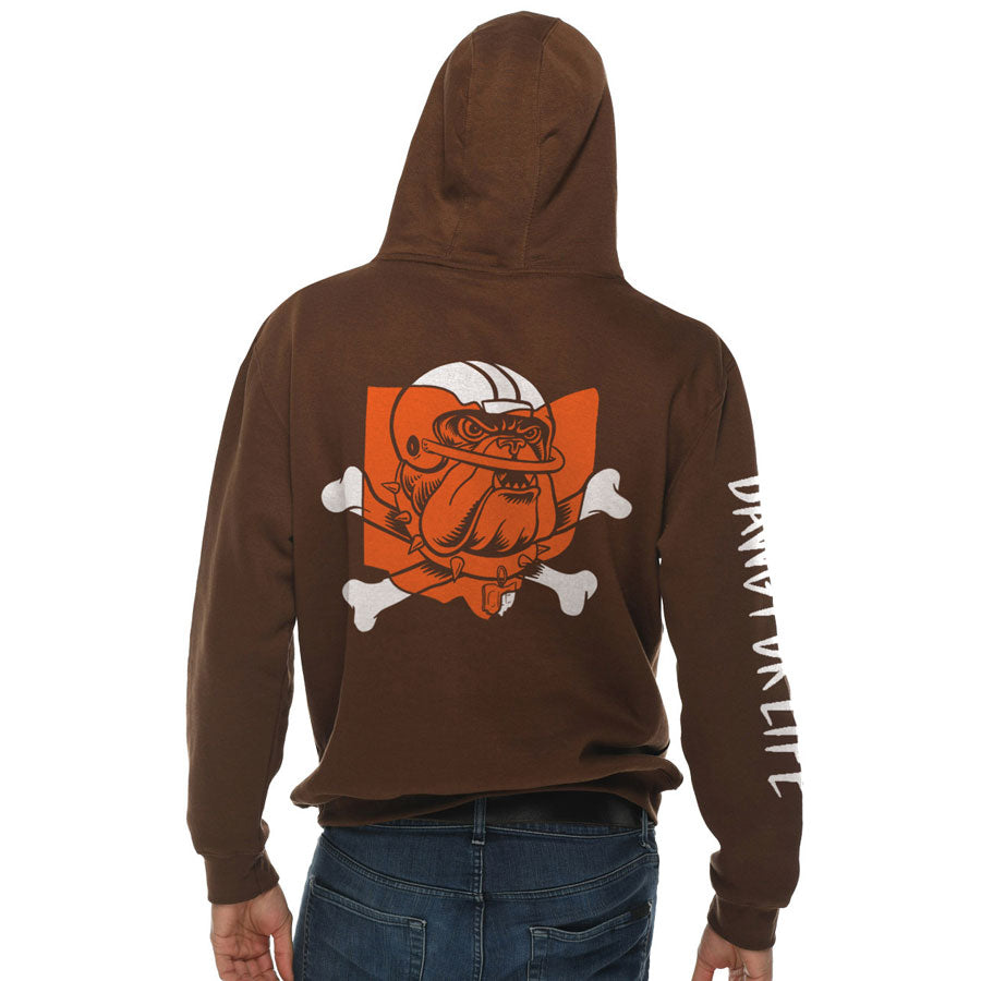 Ohio Dawg For life - Hooded Sweatshirt, Shirts & Tops, WeBleedOhio, WeBleedOhio