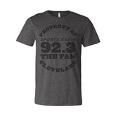 Official - 92.3 The Fan Property of Cleveland -Tshirt, T-shirts, Entercom, WeBleedOhio