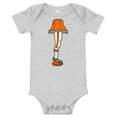 Football Leg Lamp - Baby Onesie, Baby One-Pieces, WeBleedOhio, WeBleedOhio