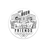 Sticker - Guardians Of Traffic - Let's Be Friends, Decorative Stickers, WeBleedOhio, WeBleedOhio