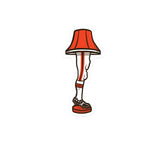 Sticker - Sports Major Award Leg Lamp, Decorative Stickers, WeBleedOhio, WeBleedOhio