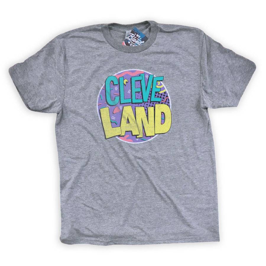 CLE by the Bell - Retro Cleveland T-shirt, Shirts & Tops, WeBleedOhio, WeBleedOhio