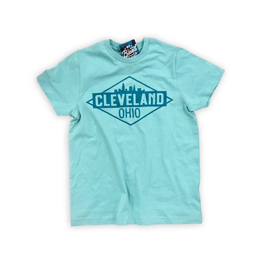 Kids - Cleveland Streets - Youth Tshirt, Shirts & Tops, WeBleedOhio, WeBleedOhio