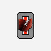 Sticker - Ohio Football, Sticker, WeBleedOhio, WeBleedOhio