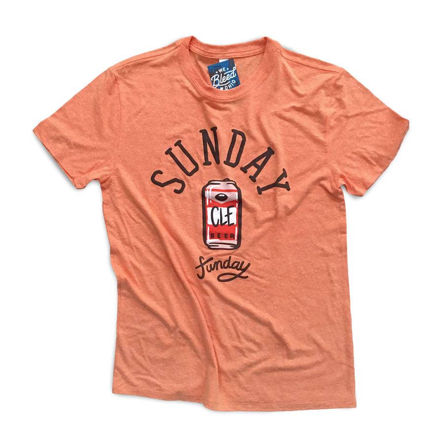 Cleveland Sunday Funday - Triblend Tshirt, T-shirts, WeBleedOhio, WeBleedOhio