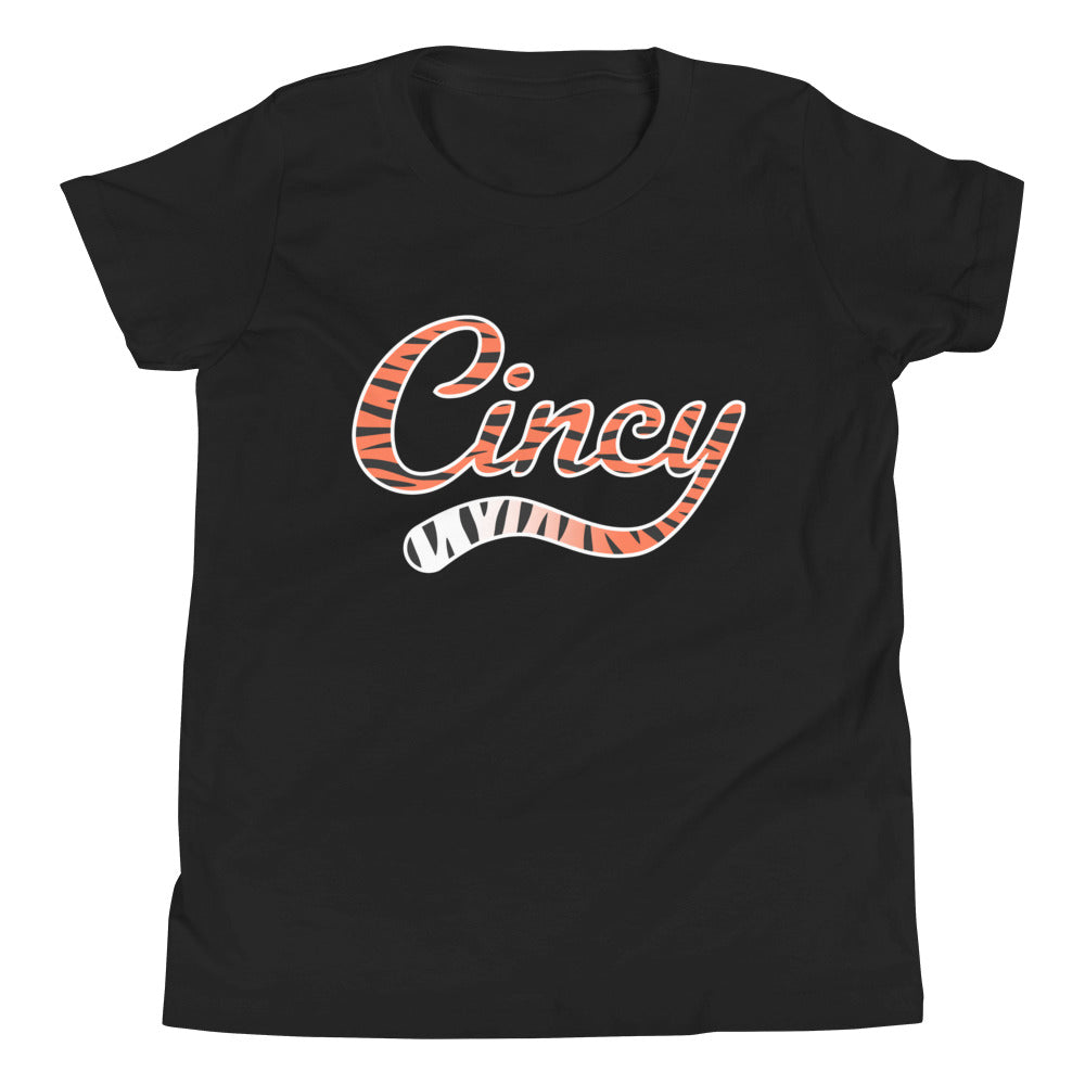 Kids Bengal of Cincinnati Football T-shirt Vintage Cincy 