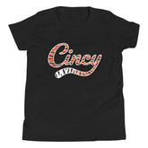 Cincinnati Kids - Youth Short Sleeve Cincy T-Shirt, WeBleedOhio