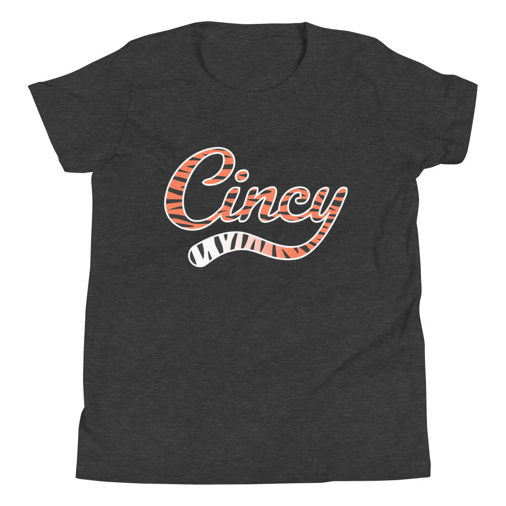 Kids Bengal of Cincinnati Football T-shirt Vintage Cincy 